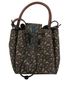 Monogram E-Canvas Bucket Bag, front view